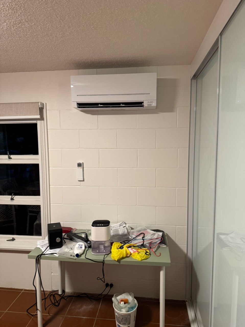 Mitsubishi Electric wall mounted indoor air conditioner